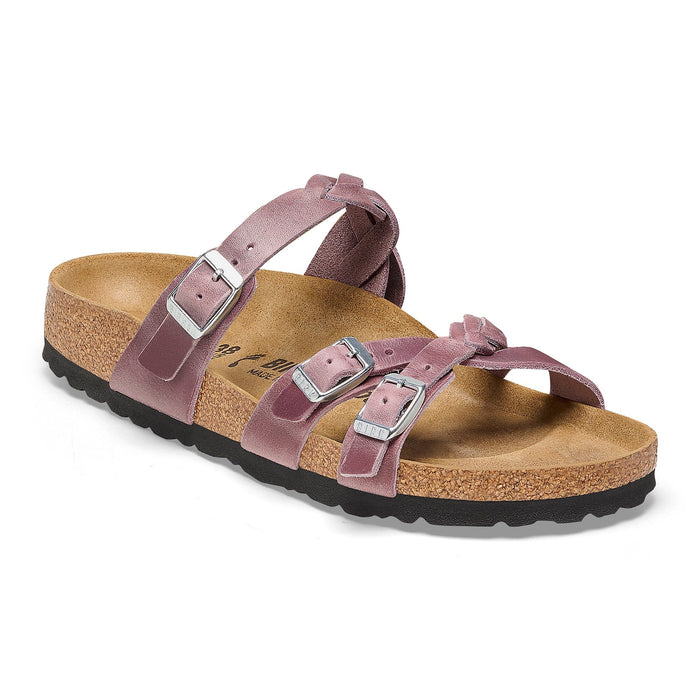 BIRKENSTOCK FRANCA BRAID OILED LEATHER WOMEN'S SANDALS BIRKENSTOCK LAVENDER OILED 36 Regular/Wide