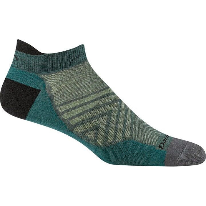 DARN TOUGH RUN NO SHOW TAB NO CUSHION ULTRA-LIGHTWEIGHT RUNNING SOCK MEN'S Apparel Darn Tough TEAL M 