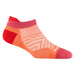 DARN TOUGH RUN NO SHOW TAB ULTRA-LIGHTWEIGHT RUNNING SOCK WOMEN'S Apparel Darn Tough CORAL S 