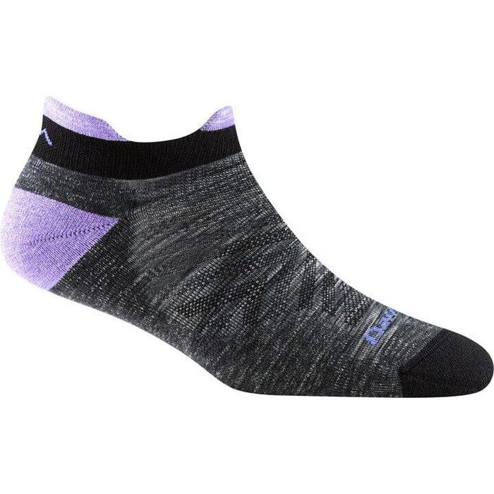 DARN TOUGH RUN NO SHOW TAB ULTRA-LIGHTWEIGHT RUNNING SOCK WOMEN'S Apparel Darn Tough SPACE GRAY S 