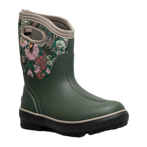 BOGS CLASSIC II MID VINTAGE FLORAL WOMEN'S new description does not mention temp rating WOMEN'S BOOTS Bogs GREEN MULTI 6 