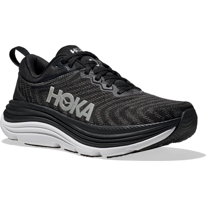 HOKA GAVIOTA 5 MEN'S MEDIUM AND WIDE Sneakers & Athletic Shoes HOKA BLACK/WHITE 7 D