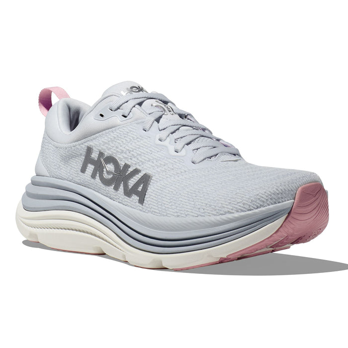 HOKA GAVIOTA 5 WOMEN'S MEDIUM AND WIDE Sneakers & Athletic Shoes Hoka SEA ICE /PINK TWILIGHT 5 WIDE (D)