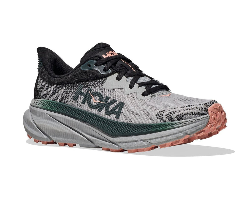 HOKA CHALLENGER ATR 7 WOMEN'S MEDIUM AND WIDE Sneakers & Athletic Shoes HOKA HARBOR MIST/SPRUCE 5 B (REGULAR)