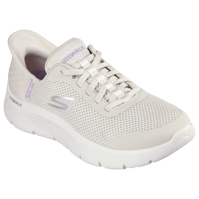 SKECHERS SLIP-INS: GO WALK FLEX GRAND ENTRY WOMEN'S MEDIUM AND WIDE - FINAL SALE! Sneakers & Athletic Shoes SKECHERS OFF WHITE/TRIM 5 M