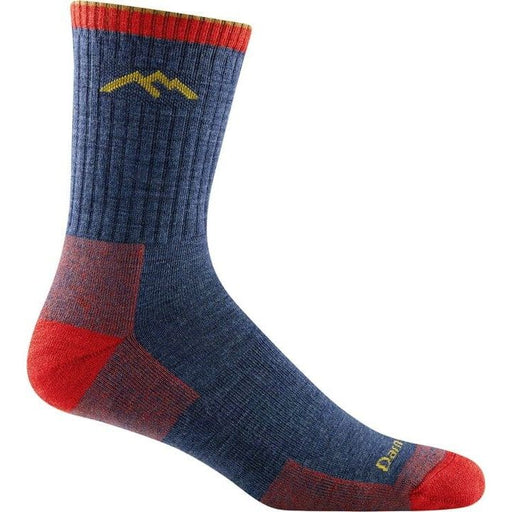 DARN TOUGH HIKER MICRO CREW MIDWEIGHT HIKING SOCK MEN'S Apparel Darn Tough DENIM S 