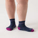 WIDE OPEN SINGLE STRIPE CUSHIONED QUARTER SOCKS WOMEN'S Apparel Wide Open 