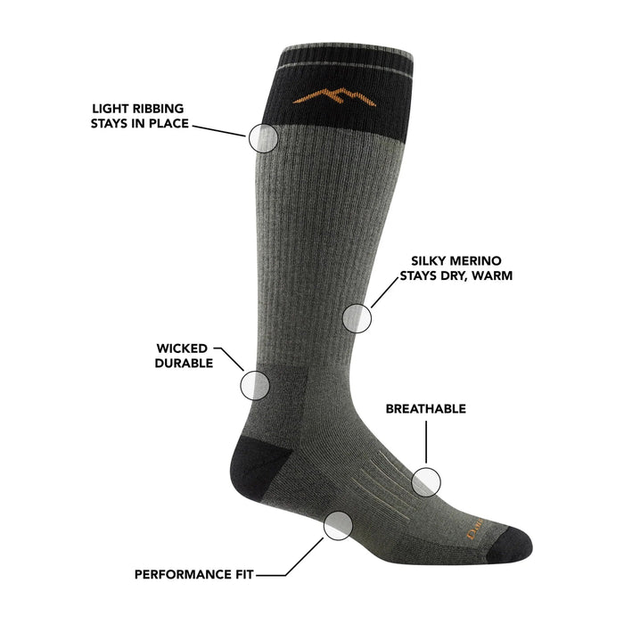 DARN TOUGH OVER-THE-CALF HEAVYWEIGHT HUNTING SOCK MEN'S Apparel Darn Tough 