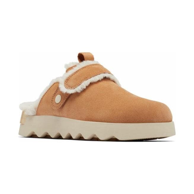 SOREL VIIBE™ SUEDE COZY CLOG WOMEN'S Clogs Sorel TAWNY BUFF/NATURAL 5 