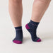 WIDE OPEN SINGLE STRIPE CUSHIONED QUARTER SOCKS WOMEN'S Apparel Wide Open 