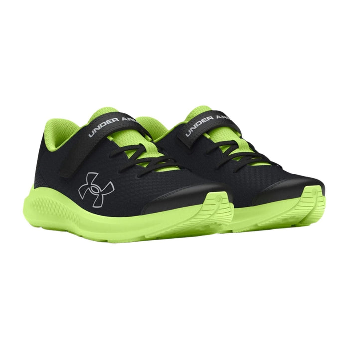 UNDER ARMOUR PRE-SCHOOL PURSUIT 3 AC BIG LOGO RUNNING SHOE KIDS' Sneakers & Athletic Shoes Under Armour 