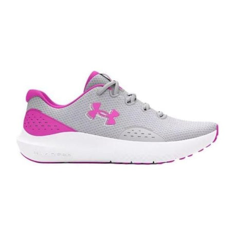 UNDER ARMOUR SURGE 4 RUNNING SHOE WOMEN'S Sneakers & Athletic Shoes Under Armour HALO GRAY/VIVID MAGENTA 5 