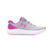 UNDER ARMOUR SURGE 4 RUNNING SHOE WOMEN'S Sneakers & Athletic Shoes Under Armour HALO GRAY/VIVID MAGENTA 5 