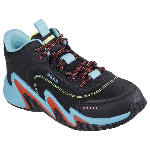 SKECHERS SKECH-FLOW MAX CAPS ULTRA KIDS' Sneakers & Athletic Shoes SKECHERS BLK/BLK/MULTI 12 