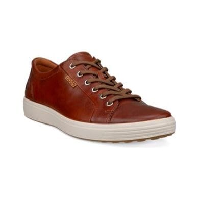 ECCO SOFT 7 SNEAKER MEN'S Sneakers & Athletic Shoes Ecco COGNAC 39 