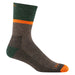 DARN TOUGH RANGER MICRO CREW MIDWEIGHT HIKING SOCK MEN'S Apparel Darn Tough BROWN M 