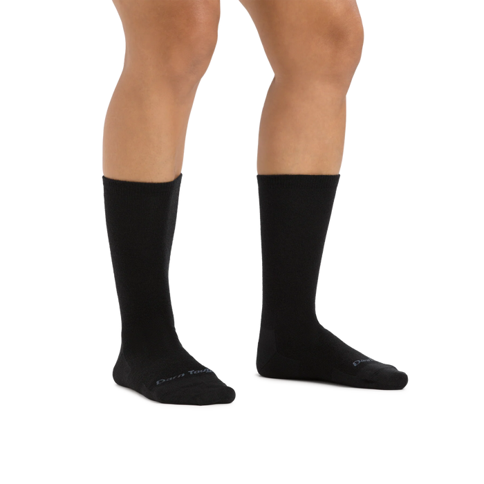 DARN TOUGH SOLID BASIC CREW LIGHTWEIGHT LIFESTYLE SOCK WOMEN'S