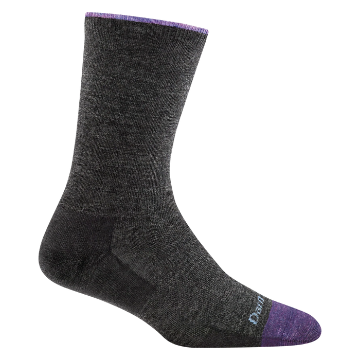 DARN TOUGH SOLID BASIC CREW LIGHTWEIGHT LIFESTYLE SOCK WOMEN'S