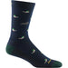 DARN TOUGH DUCK DUCK MOOSE CREW LIGHTWEIGHT LIFESTYLE SOCK MEN'S Apparel Darn Tough ECLIPSE M 