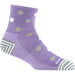 DARN TOUGH DOTTIE SHORTY LIGHTWEIGHT LIFESTYLE SOCK WOMEN'S Apparel Darn Tough LAVENDER S 