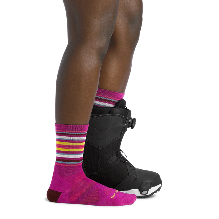 DARN TOUGH OSLO NORDIC BOOT LIGHTWEIGHT SKI & SNOWBOARD SOCK WOMEN'S Apparel Darn Tough 