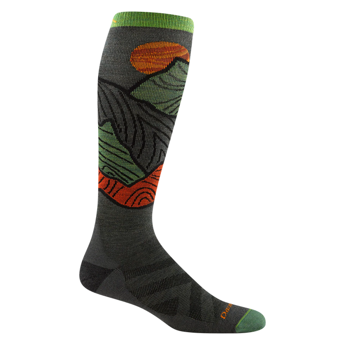 DARN TOUGHT TITAN OVER-THE-CALF LIGHTWEIGHT SKI & SNOWBOARD SOCK MEN'S Apparel Darn Tough FOREST M 