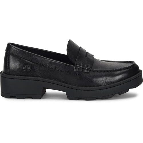 Leather platform penny loafers Women, Simons