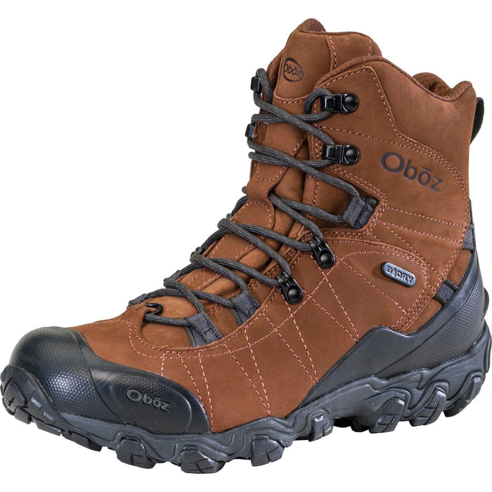 OBOZ BRIDGER 8" INSULATED WATERPROOF MEN'S MEDIUM AND WIDE MEN'S BOOTS Oboz 