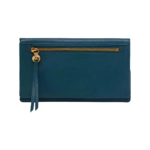 HOBO LUMEN CONTINENTAL WALLET Accessories Hobo MIDNIGHT TEAL 