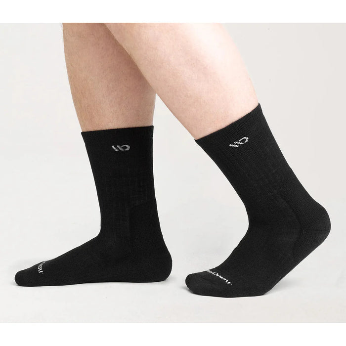 WIDE OPEN SOLID CUSHIONED MICRO CREW SOCKS MEN'S Apparel Wide Open 