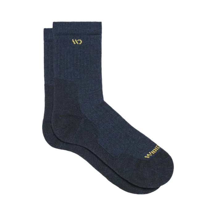 WIDE OPEN SOLID CUSHIONED MICRO CREW SOCKS MEN'S Apparel Wide Open DENIM M 