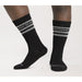 WIDE OPEN VINTAGE STRIPE CUSHIONED CREW SOCKS MEN'S Apparel Wide Open 