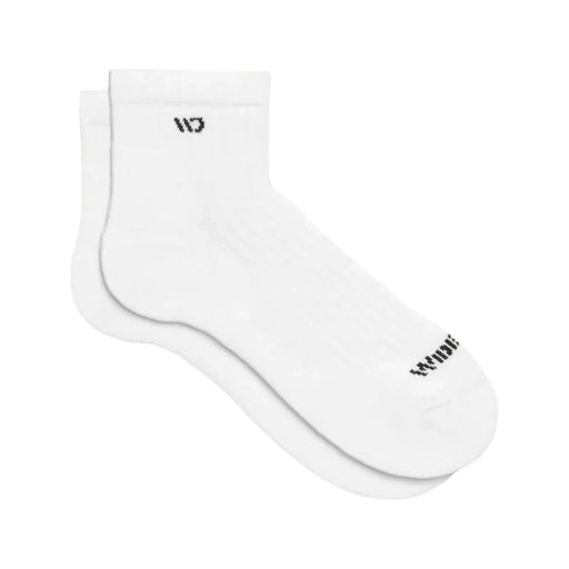 WIDE OPEN SOLID CUSHIONED QUARTER SOCKS MEN'S Apparel Wide Open WHITE M 