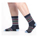 WIDE OPEN MULTI STRIPE CUSHIONED MICRO CREW SOCKS MEN'S Apparel Wide Open 