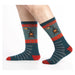 WIDE OPEN STOKED CUSHIONED CREW SOCKS MEN'S Apparel Wide Open 