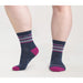 WIDE OPEN MULTI STRIPE CUSHIONED MICRO CREW SOCKS WOMEN'S Apparel Wide Open 