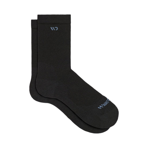 WIDE OPEN SOLID BASIC CUSHIONED CREW SOCKS WOMEN'S Apparel Wide Open BLACK S 