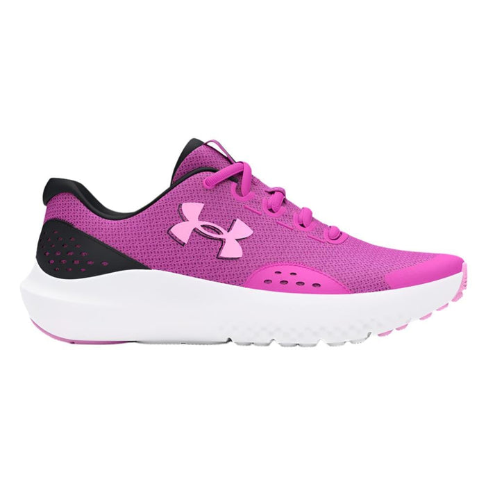 UNDER ARMOUR GRADE SCHOOL SURGE 4 RUNNING SHOES KIDS' Sneakers & Athletic Shoes Under Armour VIVID MAGENTA/BLACK 3.5 