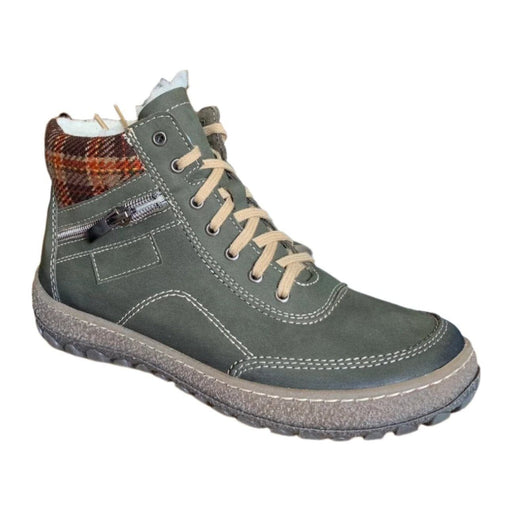 V ITALIA 641 Boots V Italia OLIVE PLAID 36 