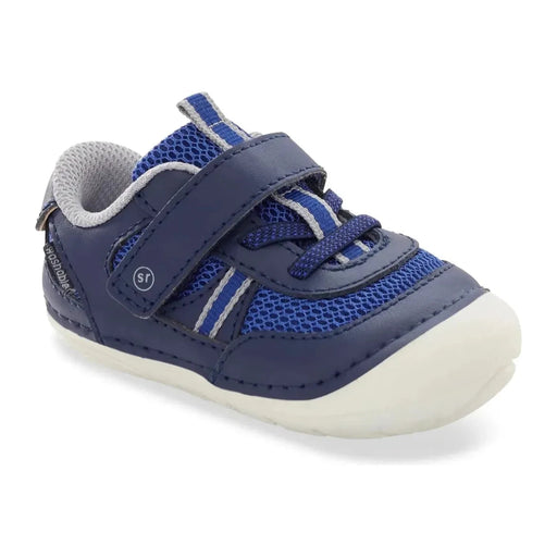 STRIDE RITE SOFT MOTION APOLLO SNEAKER KIDS' MEDIUM AND WIDE Sneakers & Athletic Shoes Stride Rite BLUE 4 M