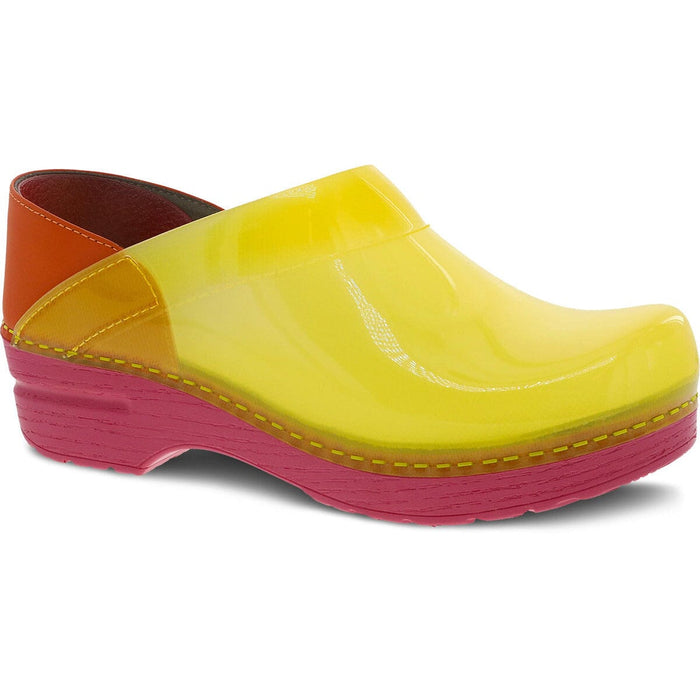 PROFESSIONAL WOMEN'S CASUAL Dansko YELLOW TRANSLUCENT 36 