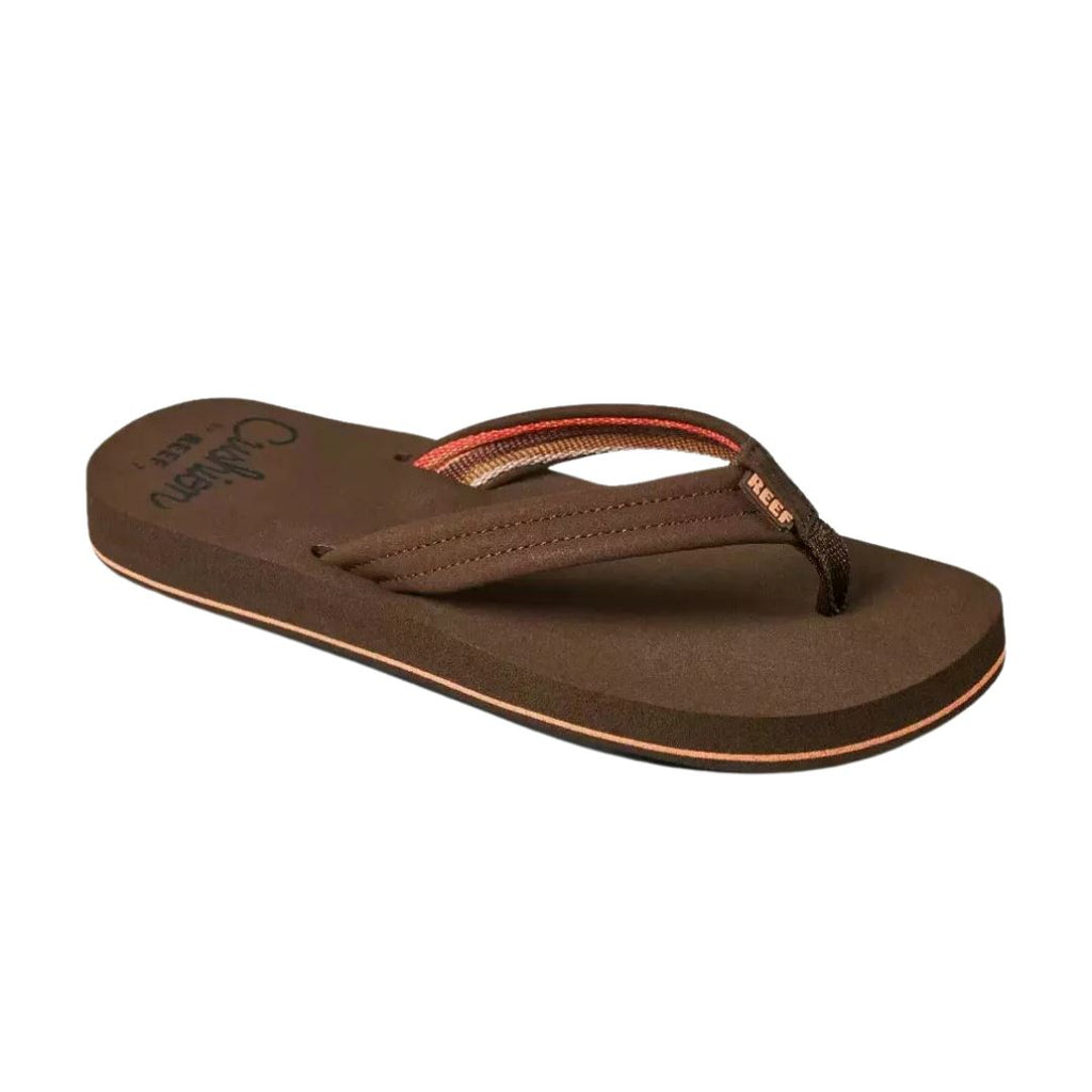 Reef ladies sales leather flip flops