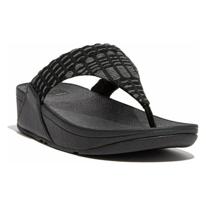 Fitflop Lulu Crystal Sandals Black | Dressinn